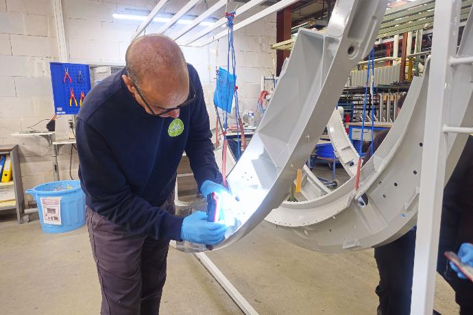 Contrôle production aéronautique